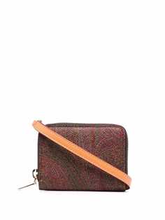 Etro кошелек для монет с принтом пейсли