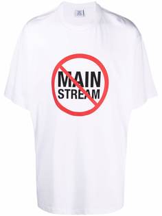 VETEMENTS футболка оверсайз Mainstream