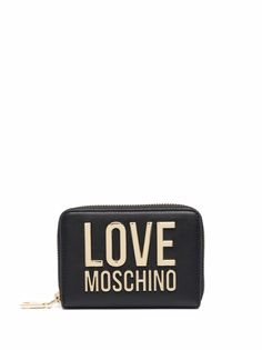Love Moschino кошелек с круговой молнией и логотипом