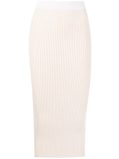 ANINE BING Julian ribbed pencil skirt