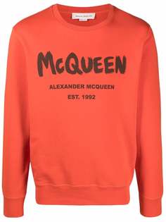 Alexander McQueen толстовка с логотипом