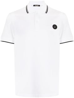 Roberto Cavalli рубашка поло с нашивкой-логотипом