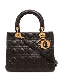 Christian Dior сумка Lady Dior Cannage pre-owned