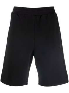 Golden Goose logo-print Bermuda track shorts
