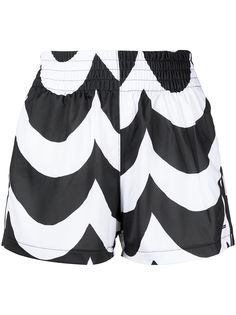 adidas шорты с принтом из коллаборации с Marimekko