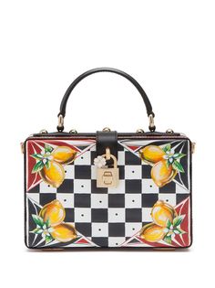 Dolce & Gabbana сумка-тоут Dolce Box в клетку