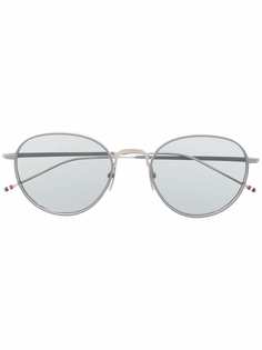 Thom Browne Eyewear солнцезащитные очки в круглой оправе