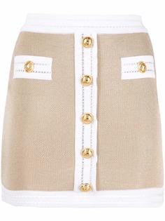 Balmain трикотажная юбка мини Exclusive