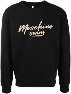 Moschino толстовка с надписью Moschino Swim
