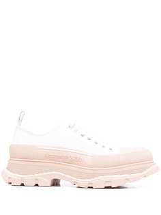 Alexander McQueen кроссовки на рифленой подошве