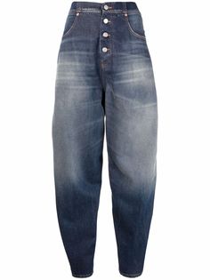 MM6 Maison Margiela джинсы с завышенной талией