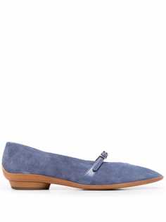 Salvatore Ferragamo балетки на низком каблуке