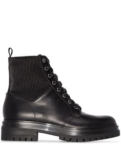 Gianvito Rossi ботинки на шнуровке