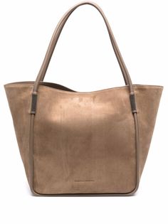 Brunello Cucinelli сумка-тоут с декором Monili