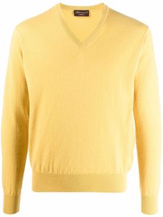Doriani Cashmere кашемировый свитер с V-образным вырезом
