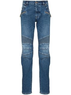 Balmain BALM RIB VINTAGE SCRAPS TPRD JNS BLU