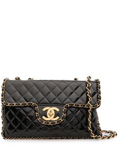 Chanel Pre-Owned сумка на плечо 1995-го года с откидным клапаном