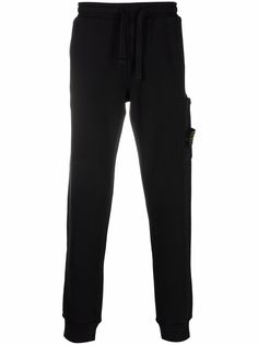 Stone Island logo-patch track pants