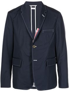 Thom Browne однобортный пиджак с заостренными лацканами