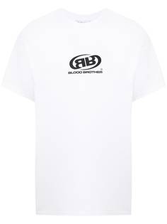 Blood Brother short-sleeve logo-print T-shirt