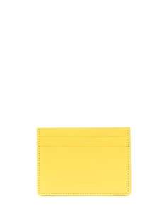 Jil Sander embossed-logo leather cardholder