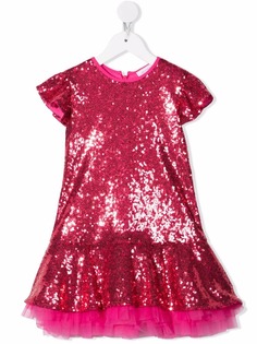 Monnalisa платье с пайетками