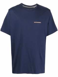 Patagonia футболка с логотипом