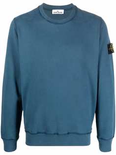 Stone Island logo-patch sweatshirt