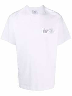 VETEMENTS футболка Human Identity