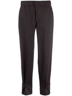 Ba&Sh ankle-strap cropped trousers