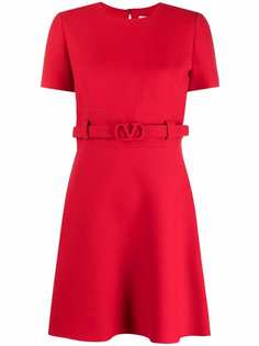 Valentino VLogo Signature belted shift dress