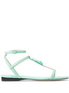 Jimmy Choo Alodie logo sandals