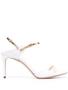 Casadei leather stiletto sandals