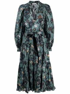 Ulla Johnson floral cotton midi dress