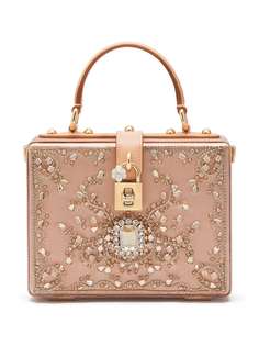 Dolce & Gabbana сумка Dolce Box с кристаллами