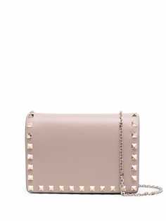 Valentino Garavani сумка на плечо Rockstud с ремнем-цепочкой