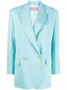 Chiara Ferragni double-breasted cotton blazer