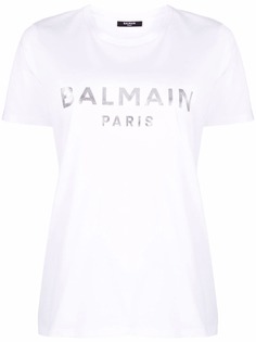 Balmain футболка с логотипом