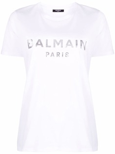 Balmain футболка с логотипом