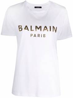 Balmain футболка с логотипом