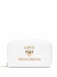 Love Moschino кошелек на молнии с логотипом