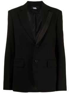 Karl Lagerfeld блейзер с логотипом