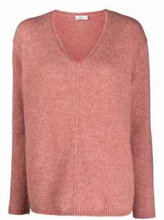 Closed V-neck wool-blend jumper