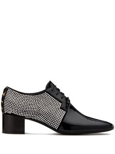 Giuseppe Zanotti туфли Thaila Sparkle на шнуровке