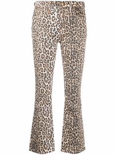 R13 mid-rise flared jeans