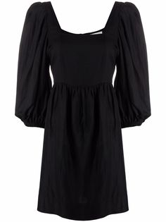Ba&Sh puff-sleeve square-neck dress