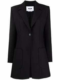 MSGM single-breasted tailored jacket