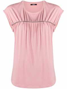 LIU JO gem-embellished ruched top
