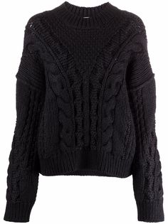 IRO chunky-cable knit jumper