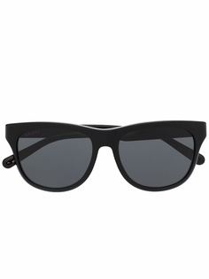 Gucci Eyewear солнцезащитные очки в квадратной оправе с логотипом